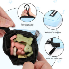 COOWONE bolsa de entrenamiento para perros, nylon impermeable, protección contra lluvia.