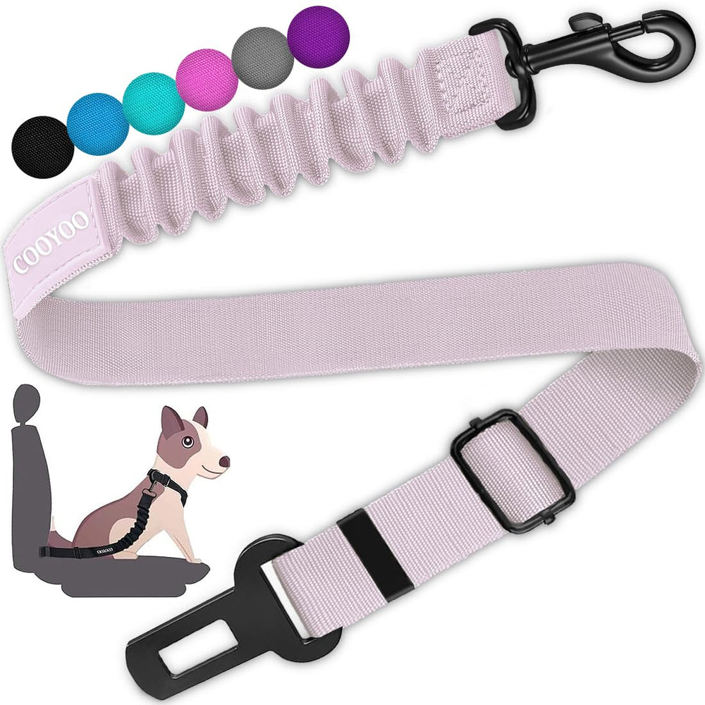 COOYOO cinturón de asiento para perro, seguridad durante la conducción en coche.