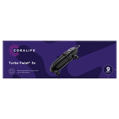 Coralife Turbo-Twist esterilizador UV para acuario marino, mejora la claridad del agua.