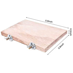 CoscosX perchas para aves, madera duradera, ideal para ejercicio.