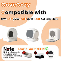 CoveCozy bolsas con cierre de cordón para sellar rápido