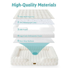 COZY KISS Cama con refuerzos laterales para mejor soporte del cuello
