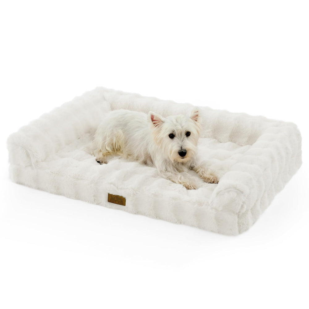 Cama ortopédica Cozy Kiss para perros grandes, soporte para articulaciones en interior