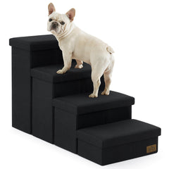 COZY KISS escaleras de 4 escalones, ideales para subir a cama con seguridad.
