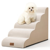 COZY KISS escalera para perros curva, ideal para subir a muebles