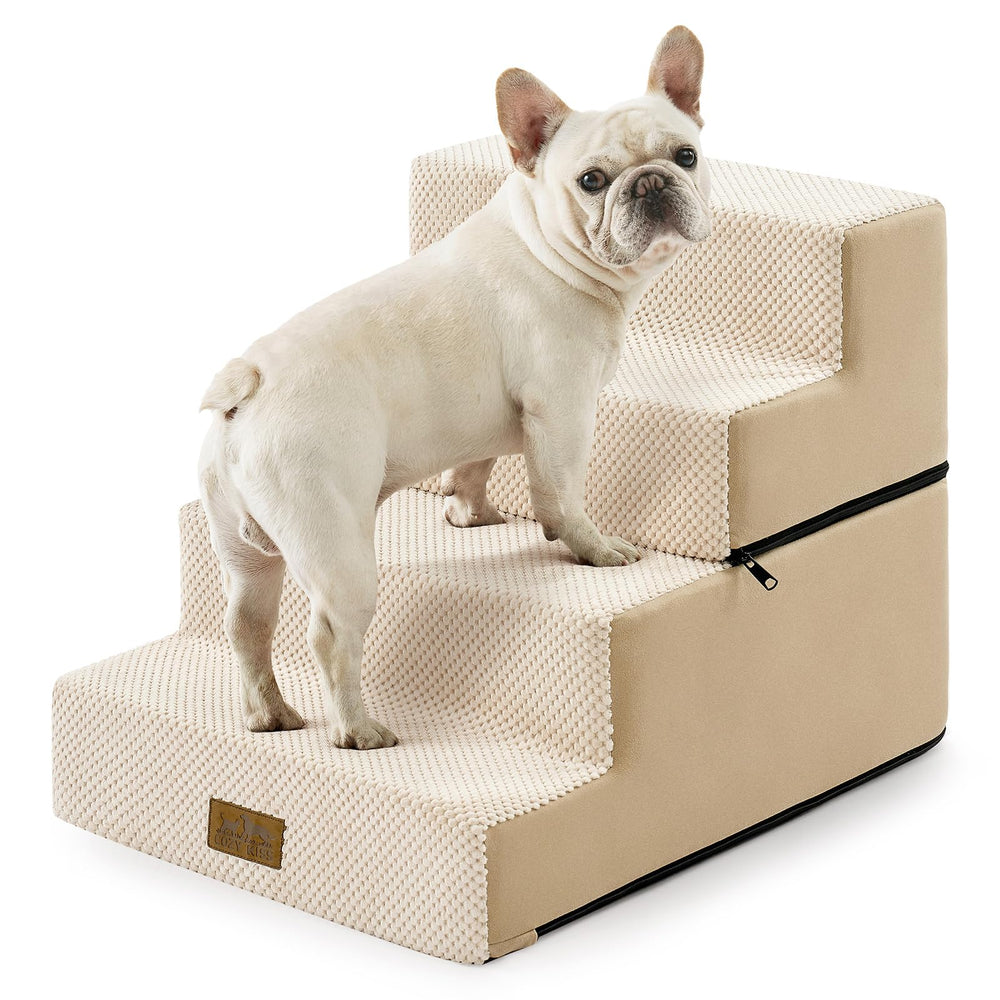 COZY KISS escalera para perros pequeños, facilita subir a cama o sillón.