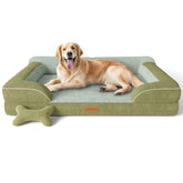 CWAWZ cama perro extragrande ortopédica para articulaciones y confort nocturno.