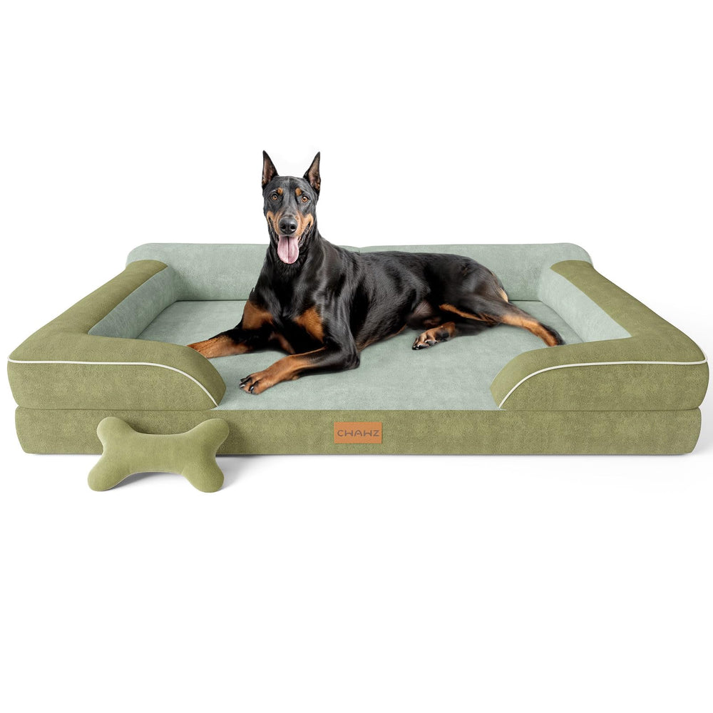 CWAWZ cama-perro-xl-ortopedica: soporte para articulaciones durante el descanso.