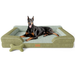 CWAWZ cama-perro-xl-ortopedica: soporte para articulaciones durante el descanso.