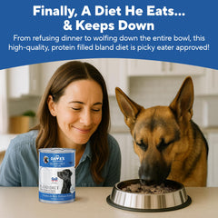 Dave's Pet Food – nutrición completa para adultos, mantenimiento diario recomendado para perros.