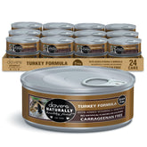 Dave's Pet Food Pate de pavo para gatos, empaque de lata, opción conveniente para hidratación diaria.