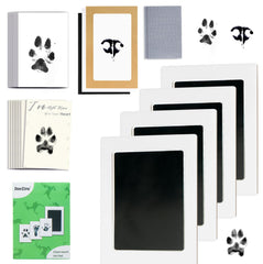 DeerZone kit huella sin tinta con almohadilla para una impresión limpia.