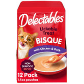 Delectables Bisque: textura cremosa para premiar al gato en casa.