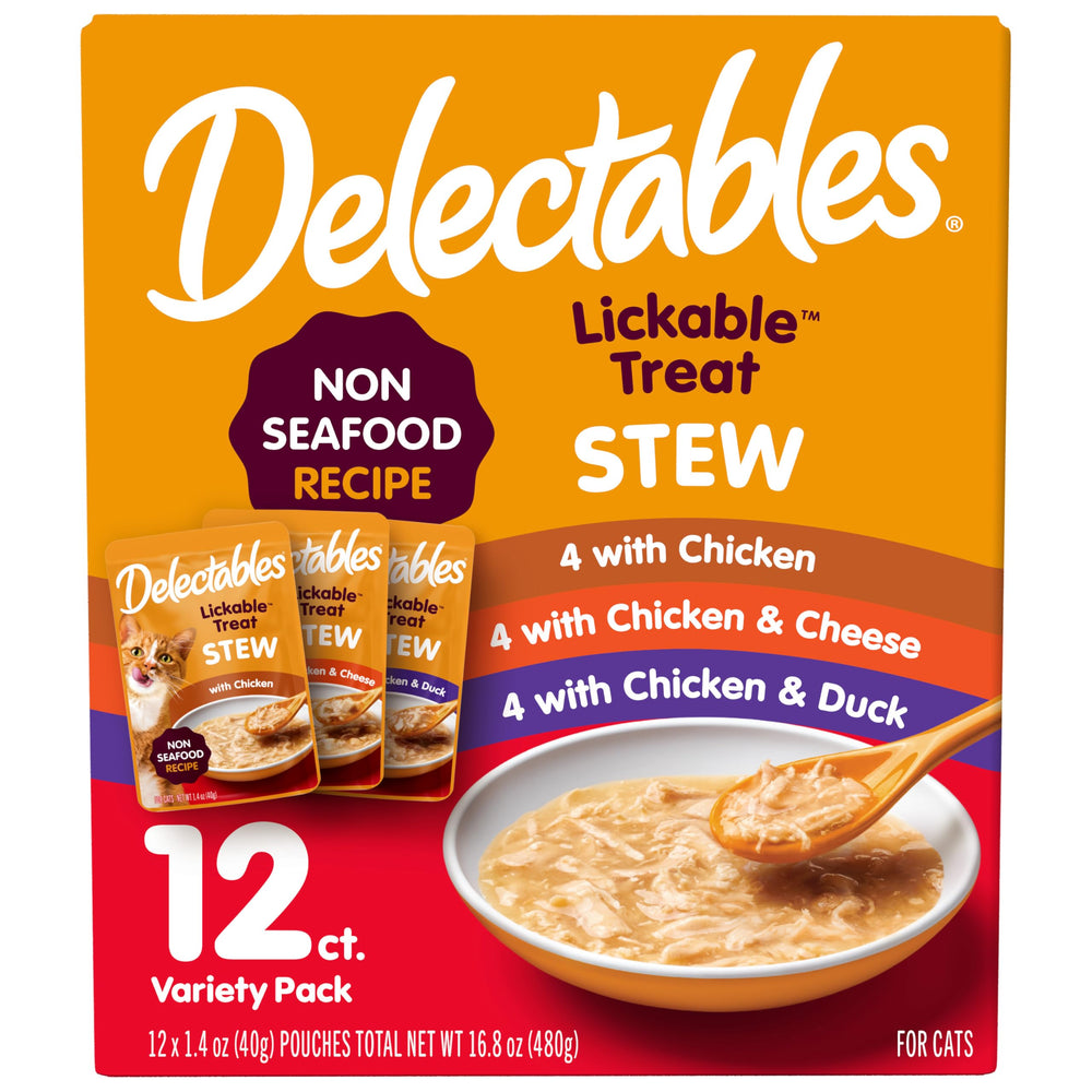 Delectables, pochettes ragoût sans fruits de mer, lot pratique pour repas.