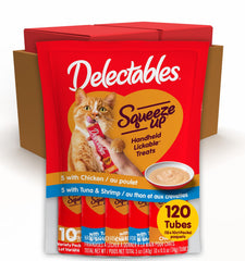 Paquete Delectables Squeeze Up de 120 tubos para uso diario