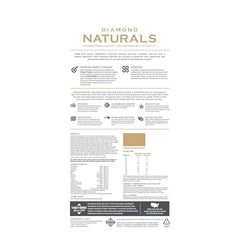 Diamond Naturals Light: primer ingrediente cordero criado en pastos, proteína de alta calidad