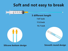 DIELLY jeringas de 5 ml, empaque individual y durabilidad