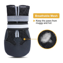 Dimicoo botas perro antideslizantes con suela resistente para suelos mojados