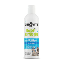 Dinovite SuprOmega aceite de pescado para perros y gatos, mejora piel y pelaje