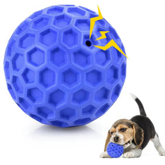 Pelota sonora DISSKNIC para perros pequeños, ideal para estimular curiosidad y juego activo.
