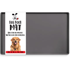 DogBuddy alfombrilla impermeable para comida y agua, protege el piso.