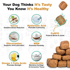 Doggie Dailies sabor mantequilla de maní mejora la palatabilidad