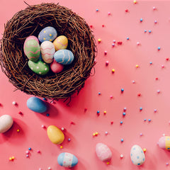 Domkier nido artificial mini para decoraciones de Pascua y manualidades.