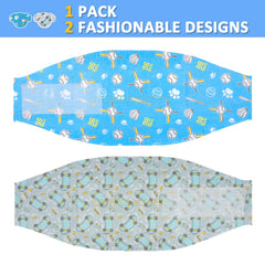 Dono pañales para perro masculino con absorción ampliada para mayor secado.