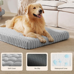 Cama ortopédica DOPEDIO para perro grande, funda desmontable y lavable