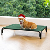 DOPEDIO cama para perro elevada exterior, descanso seco y fresco gracias a la malla transpirable.