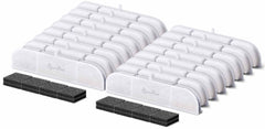 DownyPaws DPWFP6: filtros de repuesto 16-pack para agua más fresca en la fuente felina