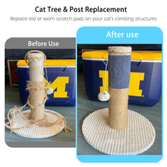 Tapete rasca-gato DOZZOPET recortable para ajustar muebles