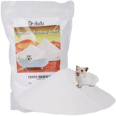 DR.DUDU, arena para baño de hámster, desértica natural para limpiar y relajar.