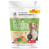 Dr. Harvey's carne y verduras en bolsa de prueba para perros, lista para servir