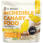 Dr. Harvey's canario: mezcla en bolsa de 4 lb para dieta equilibrada y variada.