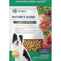 Dr. Marty Nature's Blend: comida para perros liofilizada cruda para energía sostenida.