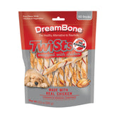DreamBone palitos espiral envueltos con pollo, snack para perros sin cuero crudo
