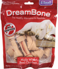 DreamBone pequeños masticables verduras y carne: sabor nutritivo para perros curiosos