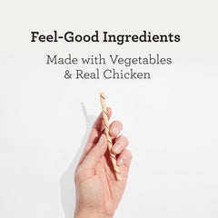 DreamBone Twist Sticks: palito individual, sabor a pollo y verduras