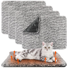 Drydiet almohadilla autocalentante para gatos 16x20, calor suave para dormir.