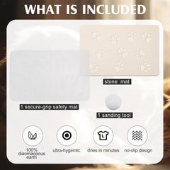 Drydiet piedra absorbente de diatomita, secado rápido para áreas de comida