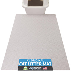 Drymate alfombra para arena de gato 29x36 XL: recoge arena y protege los suelos.