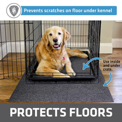 Drymate: almohadilla para jaula perro impermeable con respaldo antideslizante para proteger suelos.
