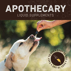 Earth Animal Apothecary dosis en gotas para uso diario en perros y gatos