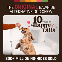 Earth Animal No Hide Chews: ingredientes puros de EE. UU., sin blanqueadores.