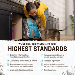 Earth Animal Wisdom ingredientes marinos de alta calidad para una dieta equilibrada