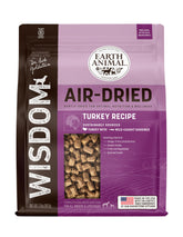 Earth Animal Wisdom pavo alimento seco para perros en empaque de 2 libras