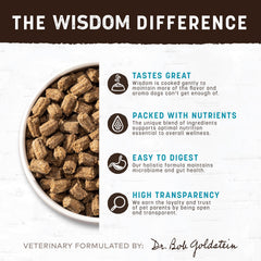 Earth Animal Wisdom sardinas: sabor marino natural y textura atractiva para perros.