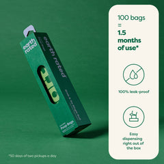 Bolsas con 65% plástico reciclado post consumo de Earth Rated