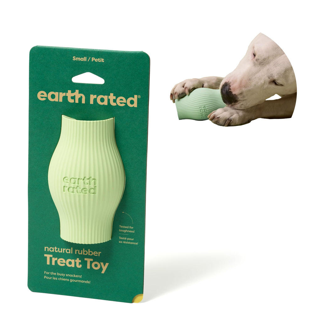 Earth Rated dispensador de premios para perro pequeño, estimula el juego y la concentración.